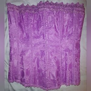 💜 Frederick's of Hollywood Magenta colored corset size 36